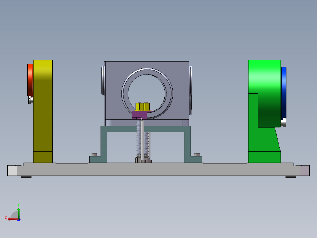 箱体加工工艺及夹具设计【含图和文档】后视图
