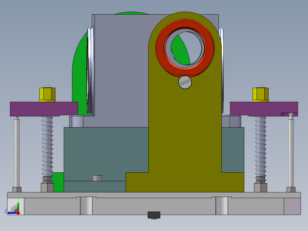箱体加工工艺及夹具设计【含图和文档】右视图