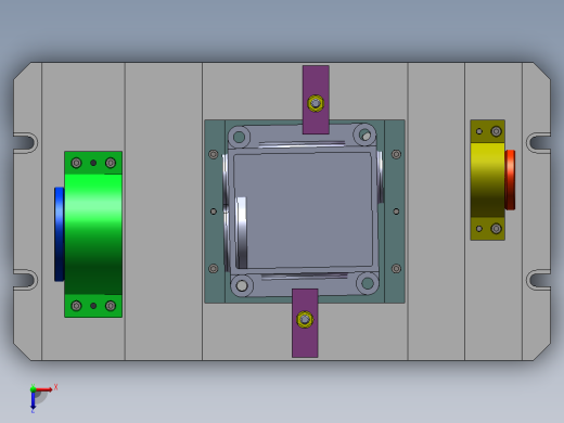 箱体加工工艺及夹具设计【含图和文档】俯视缩略图