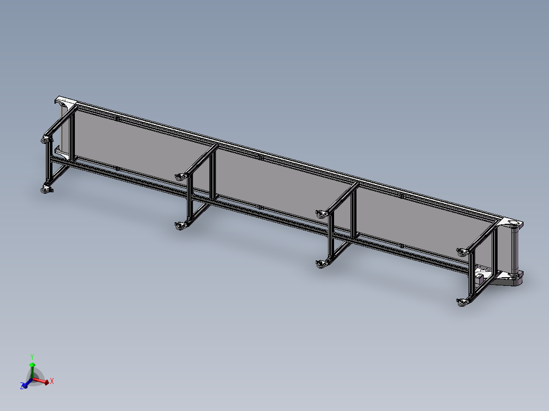 输送带 3D模型（