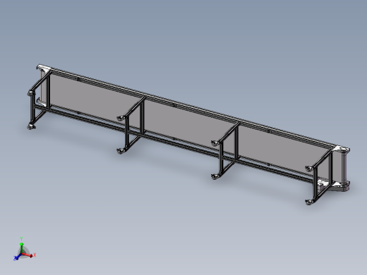 输送带 3D模型（