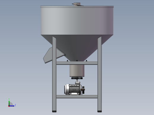 饲料搅拌机左视缩略图