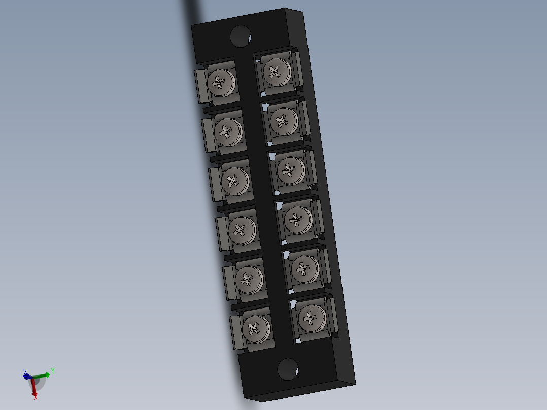 通用15a 6端子M3接线板