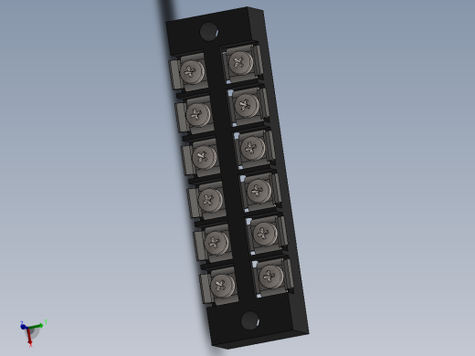 通用15a 6端子M3接线板