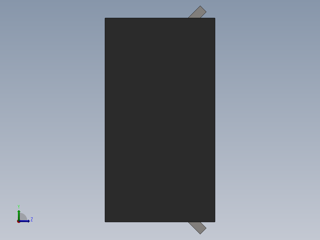 通用15a 6端子M3接线板左视图