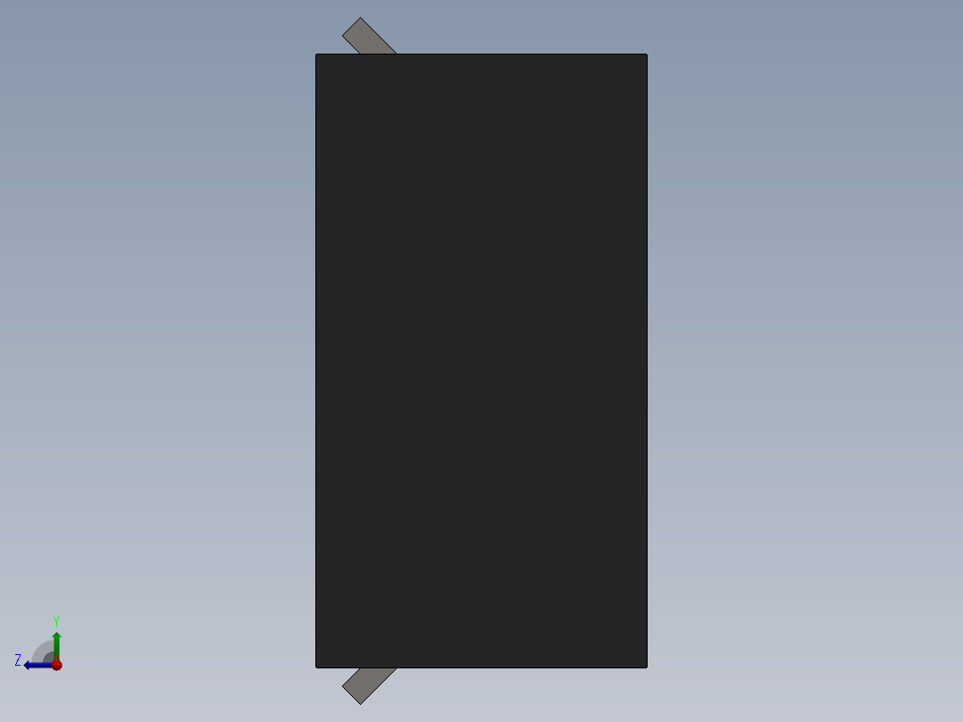 通用15a 6端子M3接线板右视图