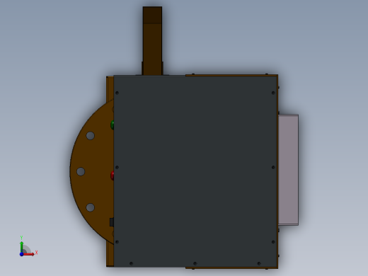 W1576-山楂去核机设计前视缩略图