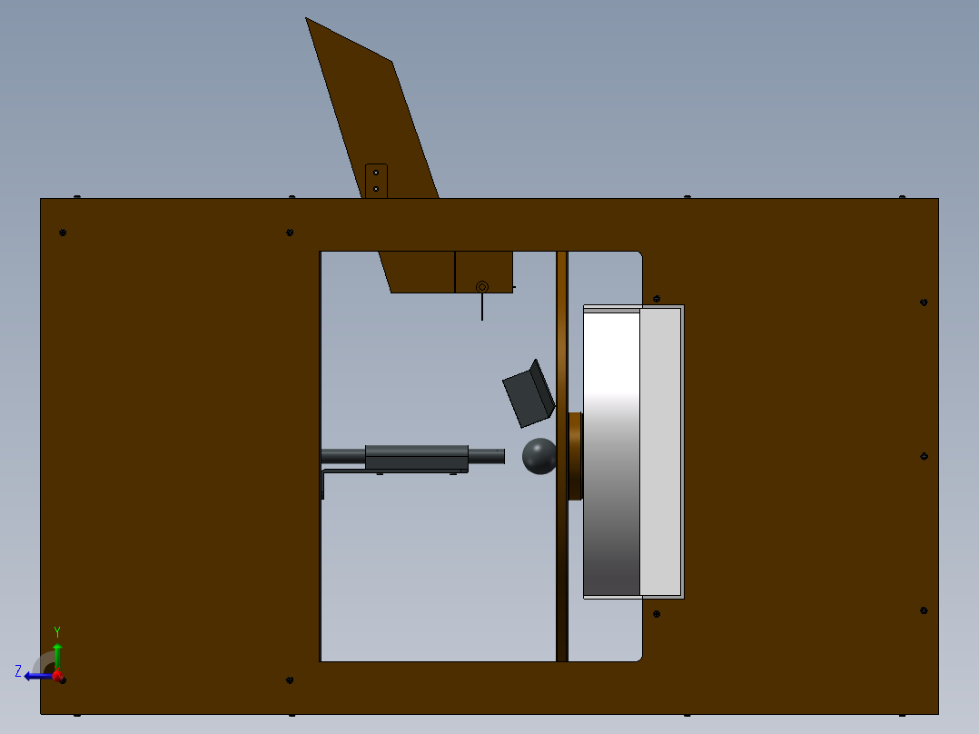 W1576-山楂去核机设计右视图
