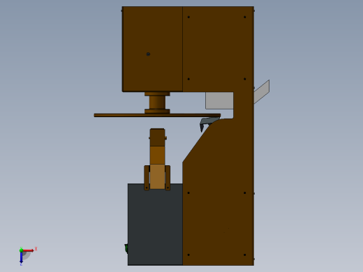 W1576-山楂去核机设计俯视缩略图