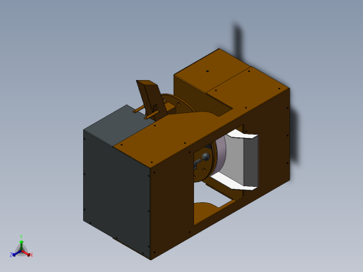W1576-山楂去核机设计正等轴测缩略图