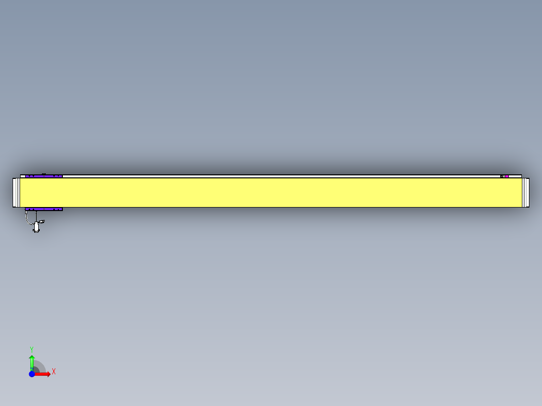 威洛博VL系列3d模型模组VL14S2Y-S2200前视图