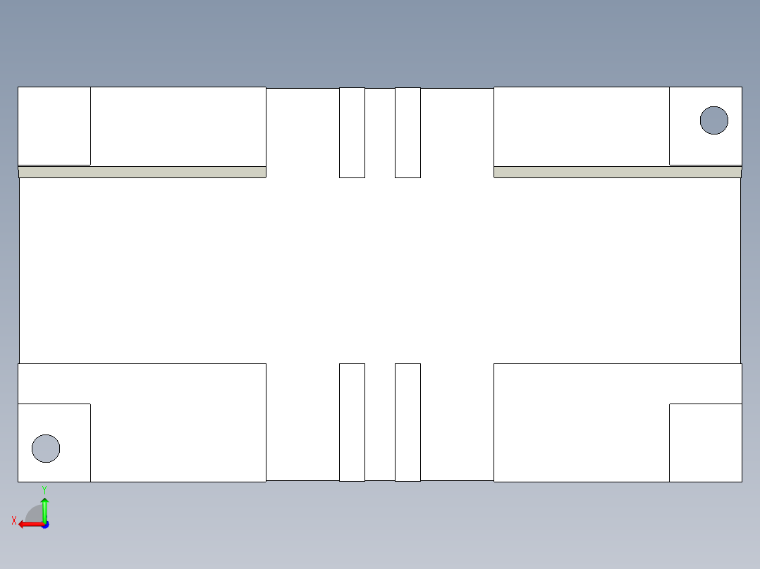基恩士SJ-HA_controller_kc图纸模型后视图