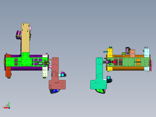 排气管精密焊接设备后视缩略图