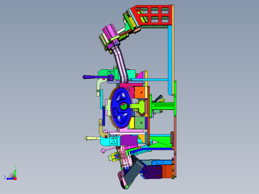 排气管精密焊接设备右视缩略图
