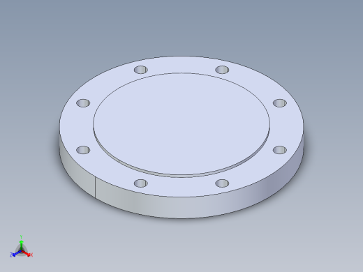 聚氯乙烯配件25-Sch80_Blind Flange_853-080_8in