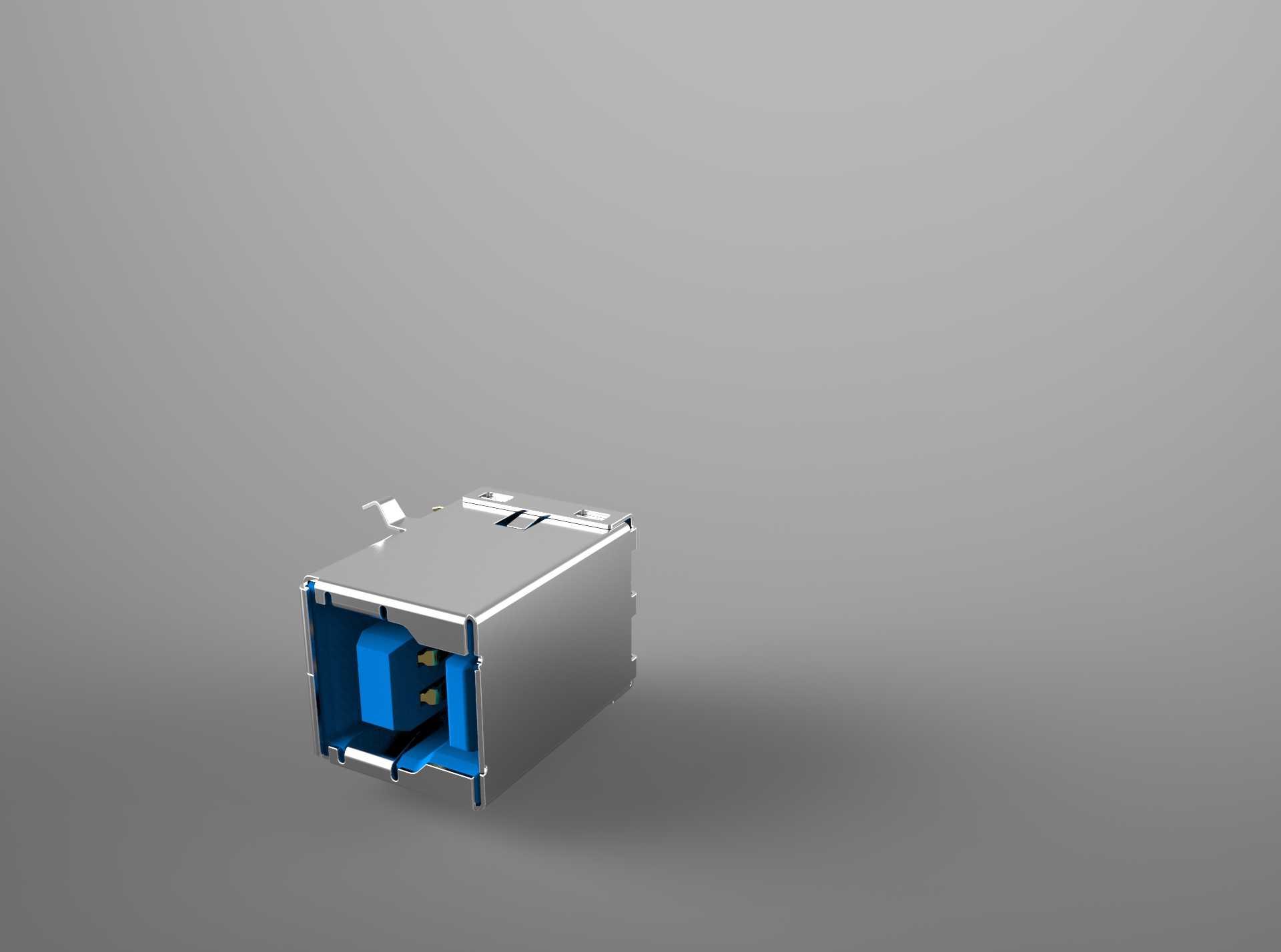 USB3.0 typeB MOLEX端口USB B型接口