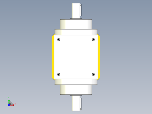 换向器PW110双轴旋转方向不同-1 22-110-145-M8前视缩略图