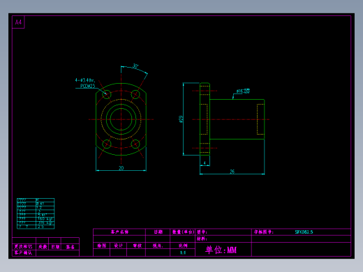 山云日尚SYS滚珠丝杠SFK082.5.dwg