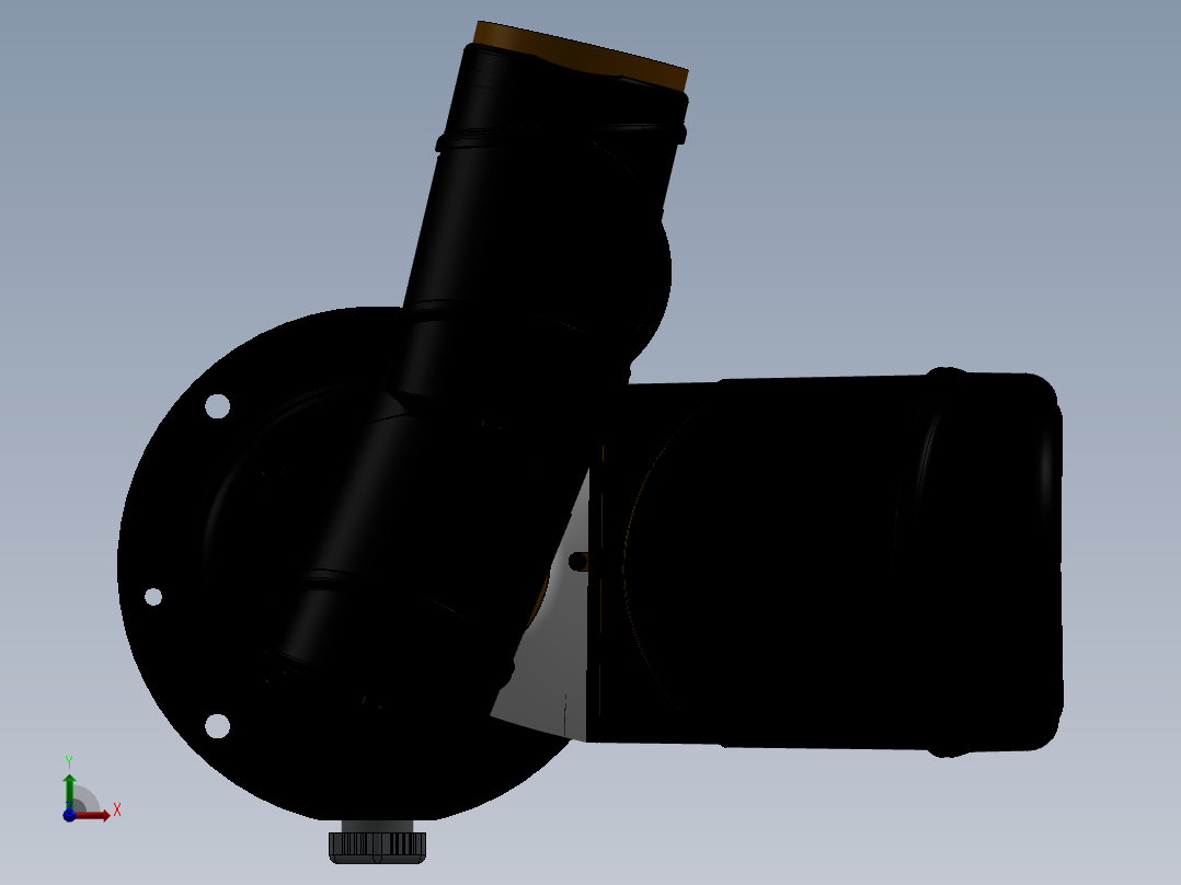 柔性臂带与履带底盘模型 280+24.4.8+002前视图