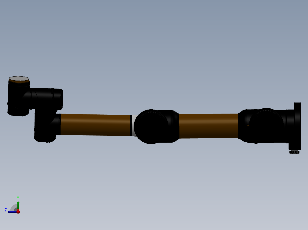 柔性臂带与履带底盘模型 280+24.4.8+002右视图