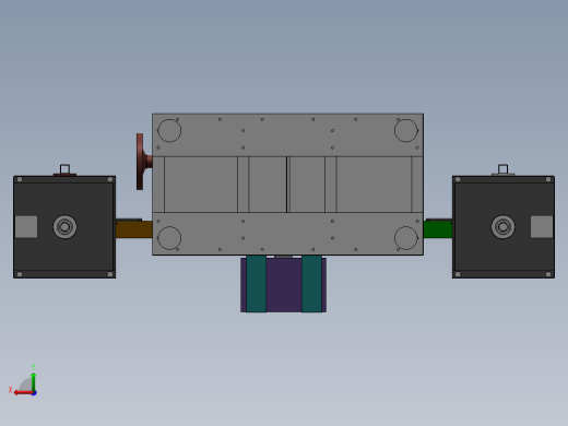 对式入料导线焊接机后视缩略图