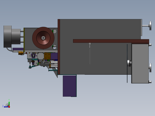 对式入料导线焊接机右视缩略图