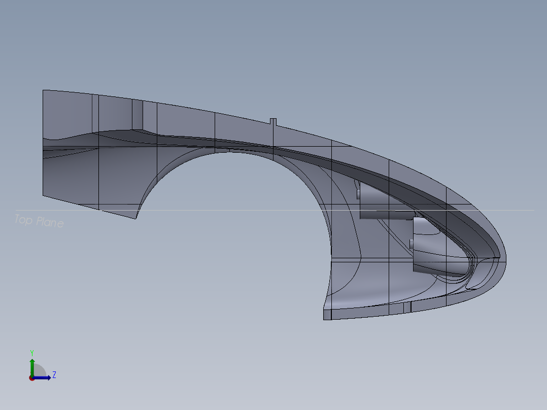 阿尔法罗密欧原型车引擎盖--sw左视图
