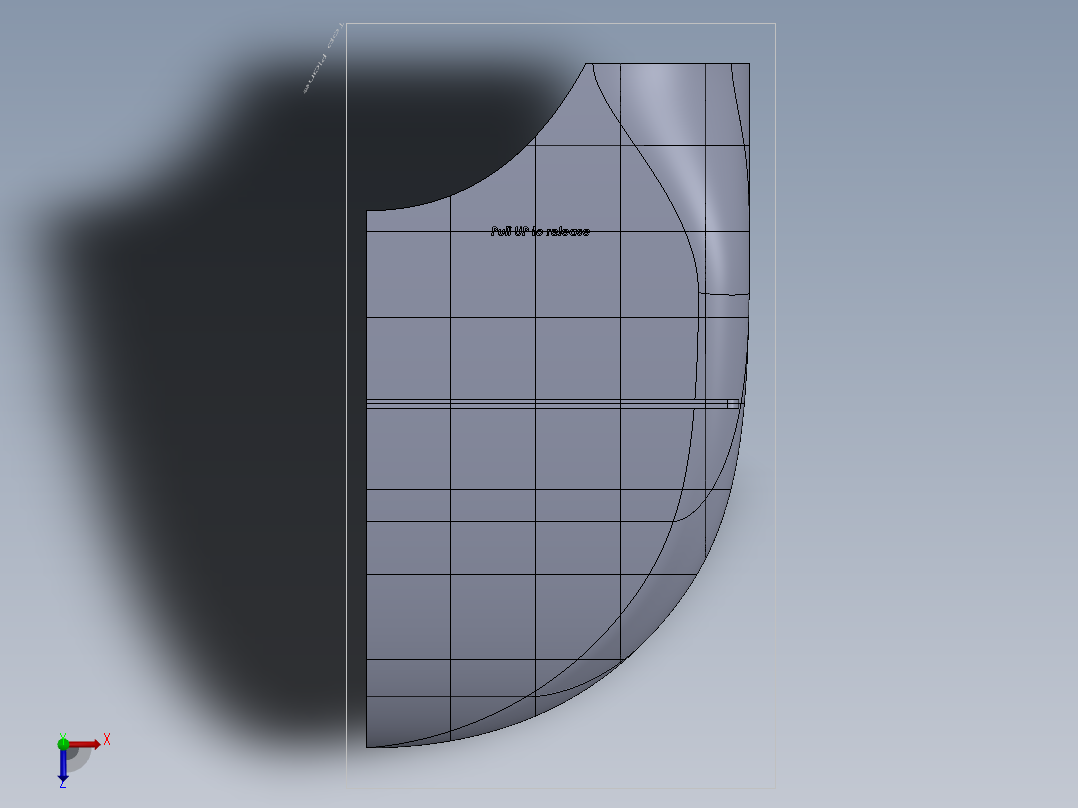 阿尔法罗密欧原型车引擎盖--sw俯视图