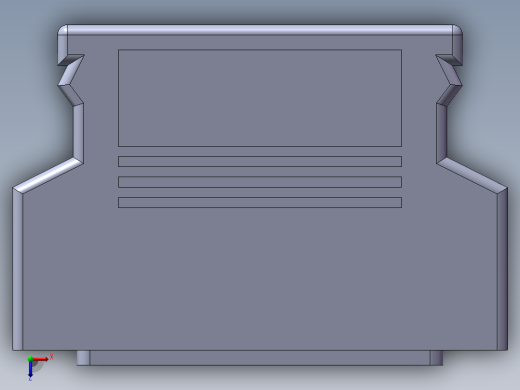 3m_mini_d_ribbon_connector俯视缩略图