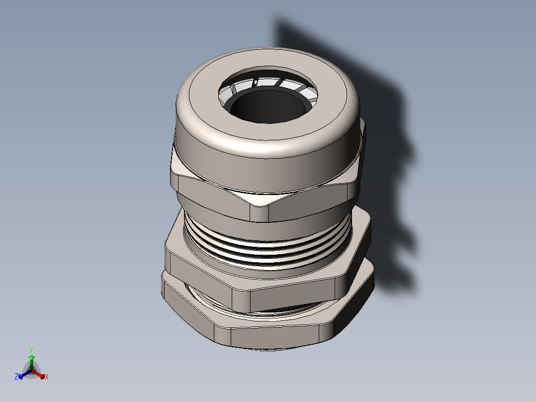 格兰头(5)正等轴测图