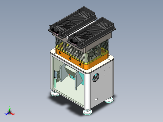 3C行业整列机sw16可编辑正等轴测缩略图