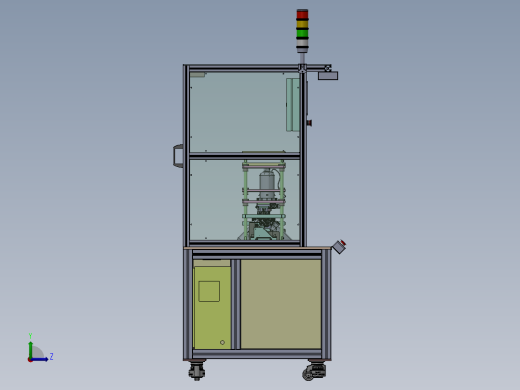 双工位大盖密封塞组装sw20可编辑左视缩略图