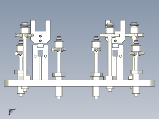 注塑模具下料治具俯视缩略图