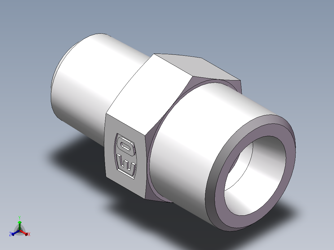 美制锥螺纹、1DN-18-04主视图