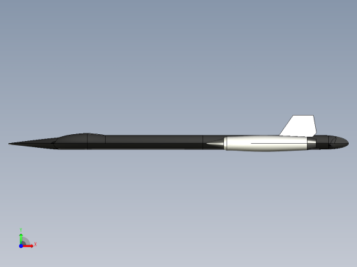 B2004730-SR-71黑鸟侦察机前视缩略图