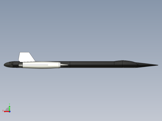 B2004730-SR-71黑鸟侦察机后视缩略图