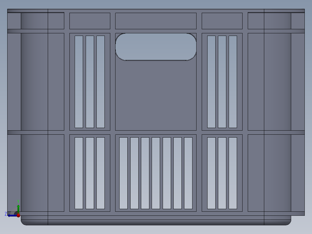 周转箱、箱子(11)右视图