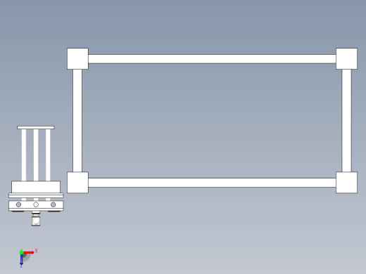 木工工作台workbench-for-woodworking--stp stl俯视缩略图