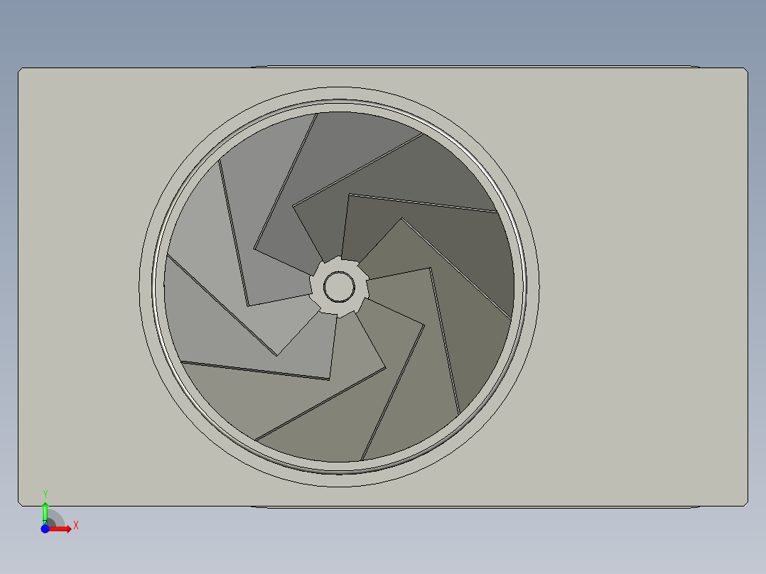 M060-转子三段-二段-吹风模组前视图