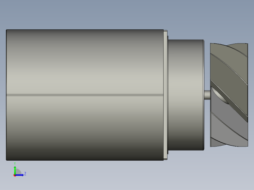 M060-转子三段-二段-吹风模组左视缩略图