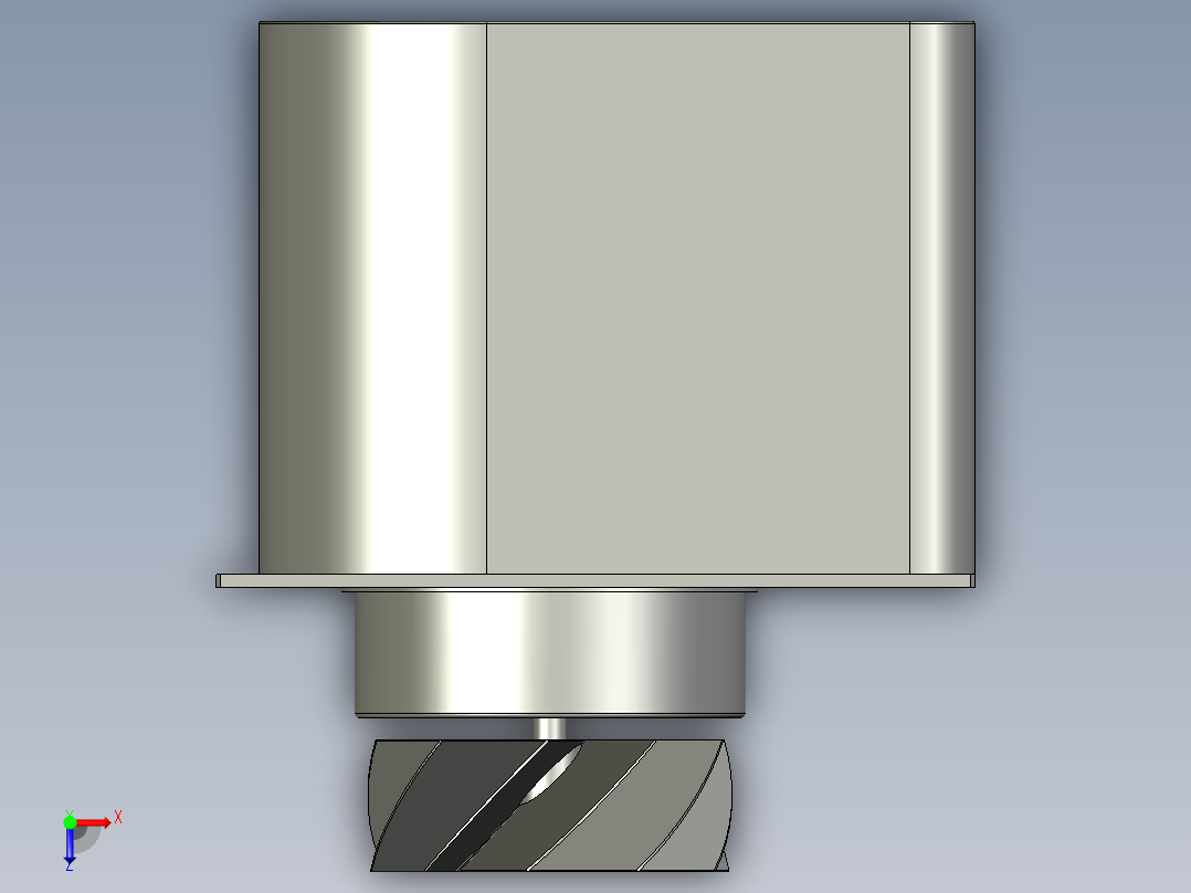 M060-转子三段-二段-吹风模组俯视图
