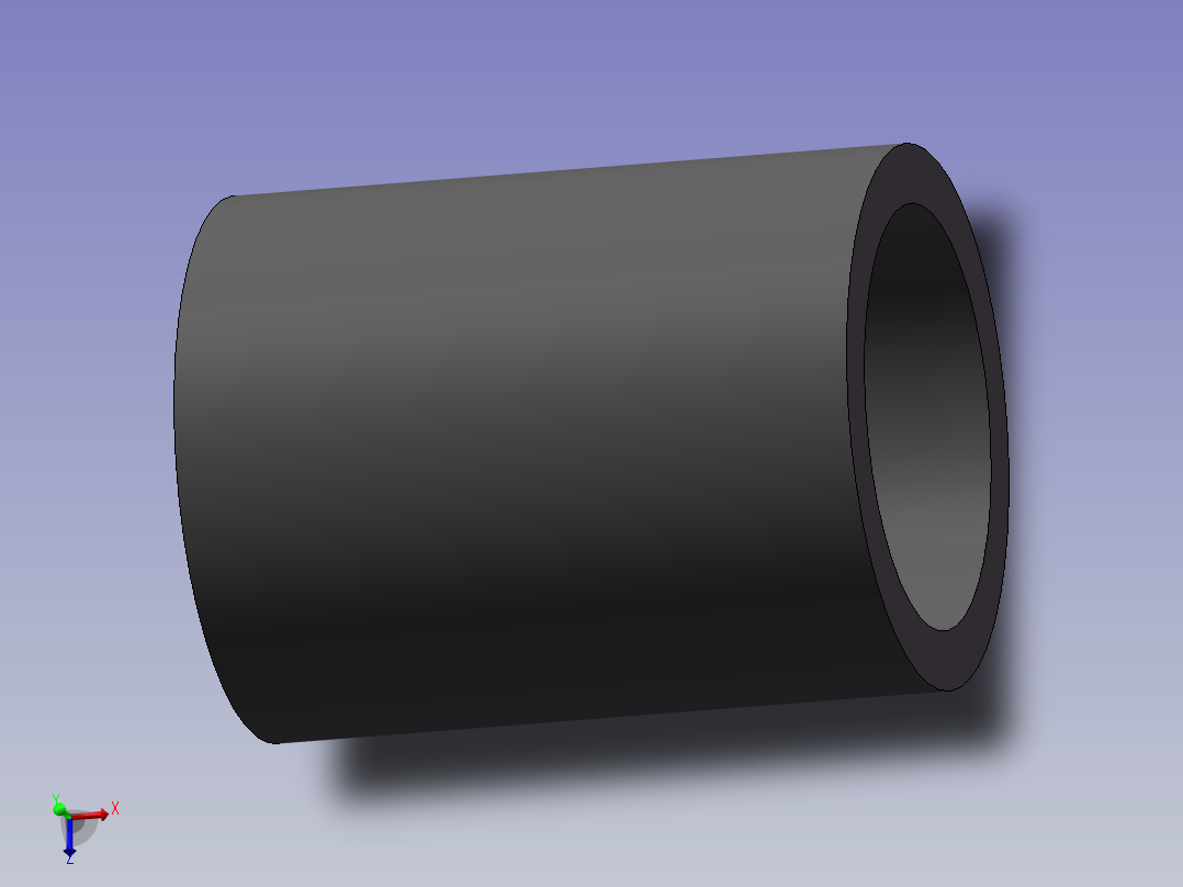 COUPLING__DN20_PN10_UPVC主视图