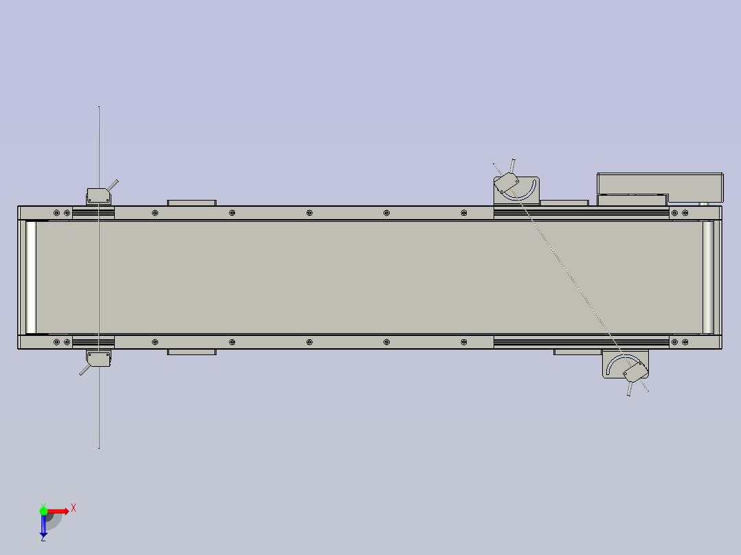 BLXDLDXA2103-05不良品皮带线OM俯视图