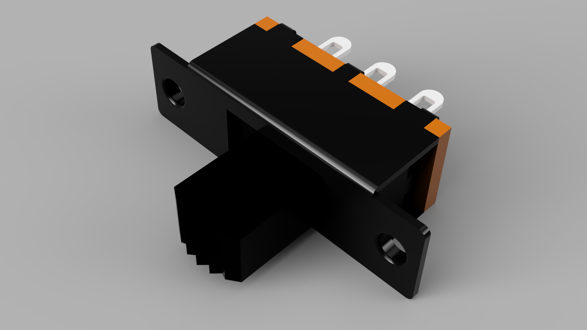 15.5 x 7.2 x 7.2毫米(19毫米安装孔对孔)滑动开关