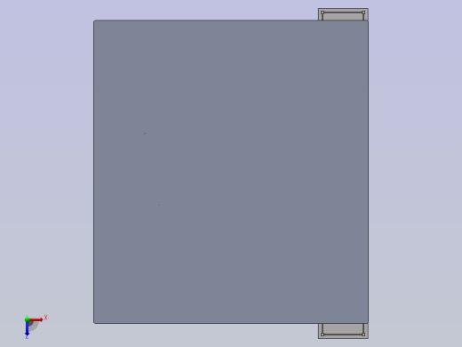 运输链产品的机械手喷涂模拟俯视缩略图