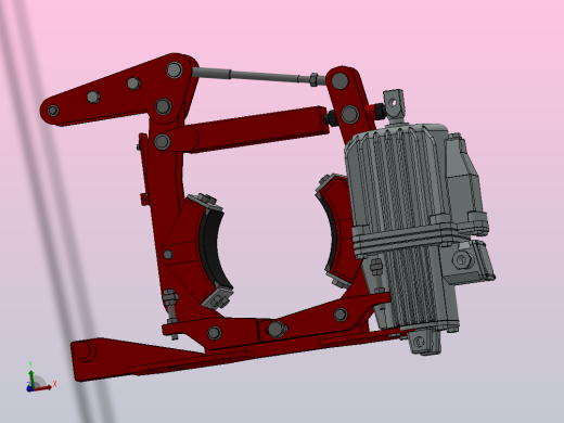 YWZ2系列电力液压鼓式制动器YWZ2-200／25-ⅠB-RL.HL