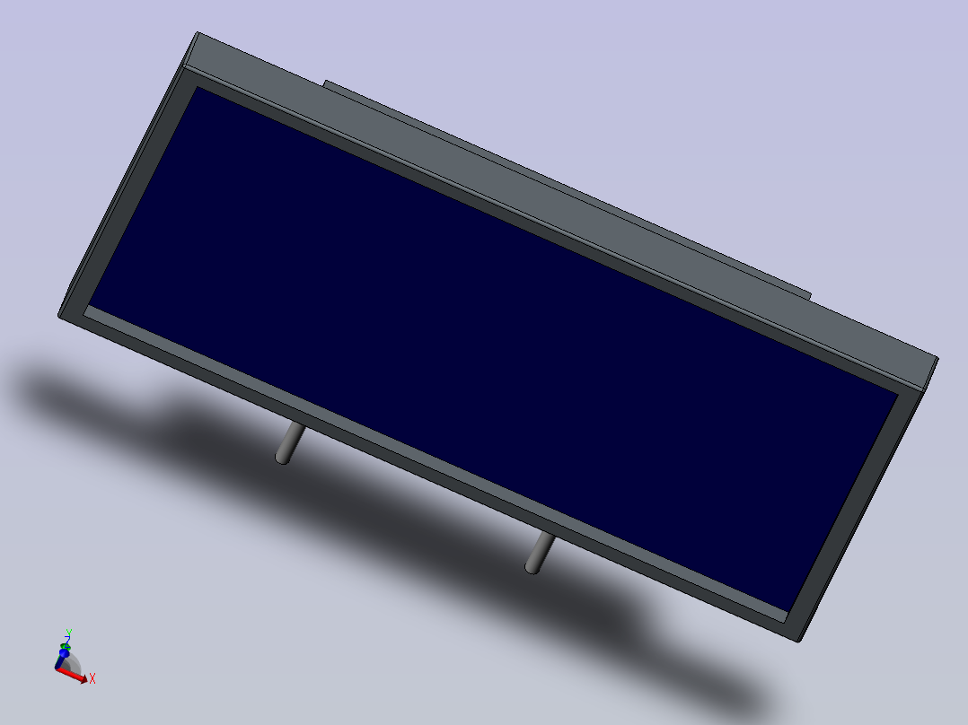 24寸显示器主视图