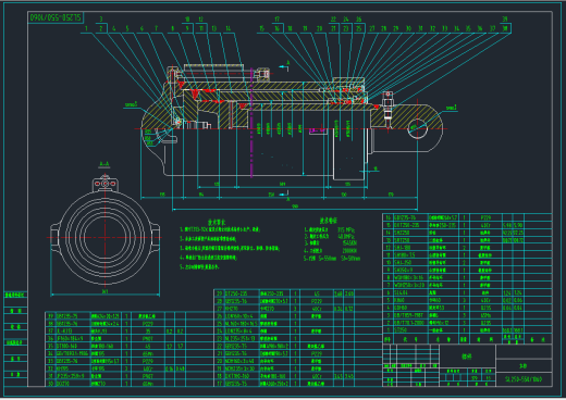ZY4000／10／23掩护式液压支架图纸CAD+说明书缩略图