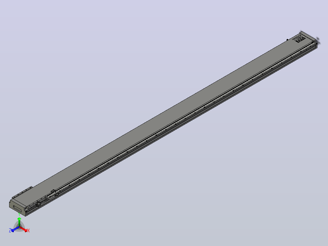 直驱直线电机轴TPA-LNP2-200-55C4-1-L3300-3-C-05-N3主视图