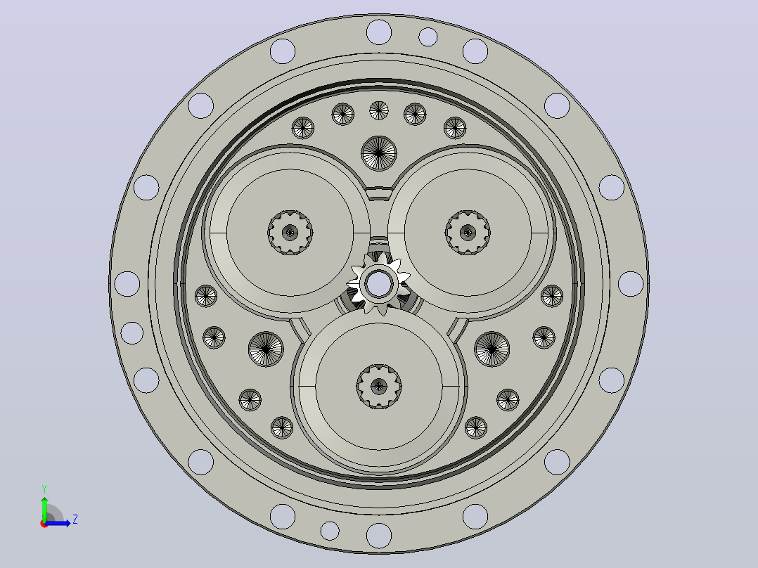 RV减速器常规产品外形图ZD-35BX- -RVE-B-B-22X27Key8L100-3001左视图